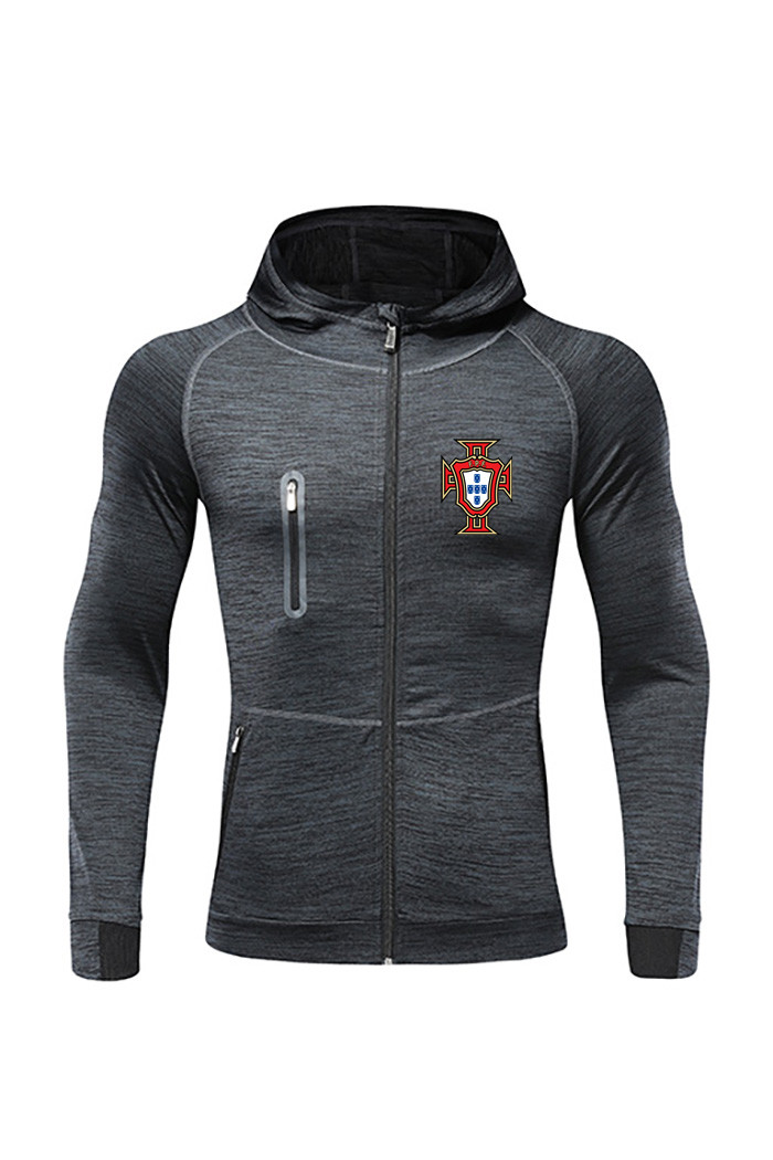 Portugal FC New Soccer Jacket Design Best Men Football Tracksuit Messi Jersey Full Zip Warm Up Football Tracksuit, Gray
Portugal FC New Soccer Jacket Design Best Men Football Tracksuit Messi Jersey Full Zip Warm Up Football Tracksuit, Gray
