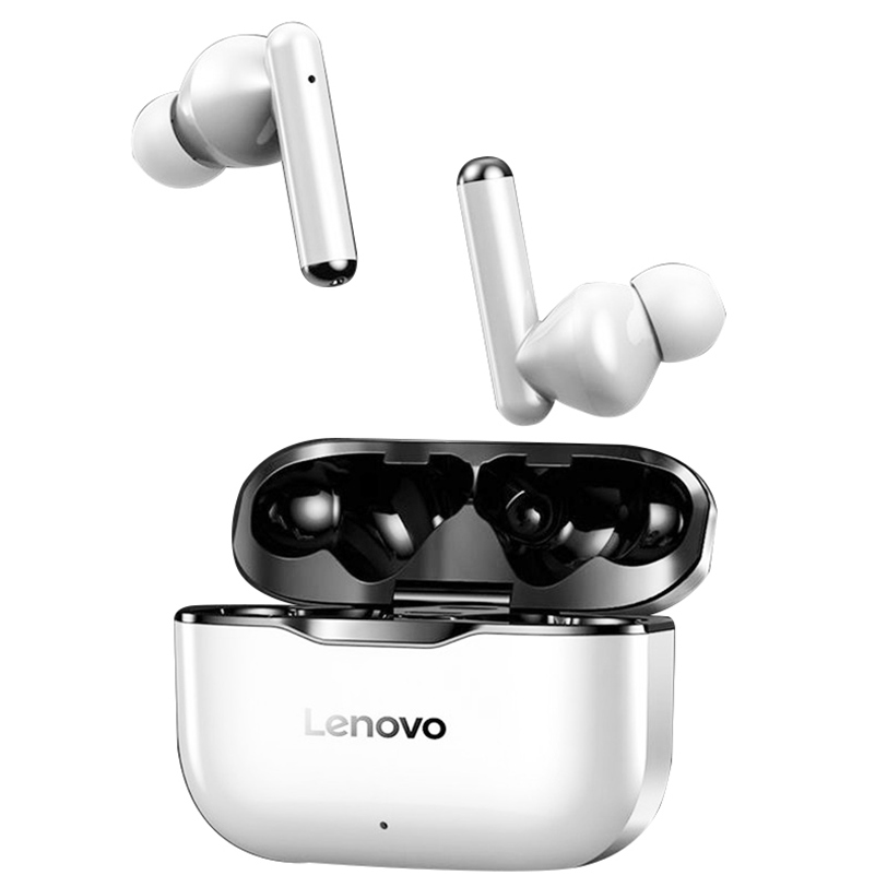 Lenovo LP1 TWS Wireless Bluetooth 5.0 Earphones Earbuds Noise Cancellation With Microphone Touch Control Auto Connect Headset DHL, Black
Lenovo LP1 TWS Wireless Bluetooth 5.0 Earphones Earbuds Noise Cancellation With Microphone Touch Control Auto Connect Headset DHL, Black