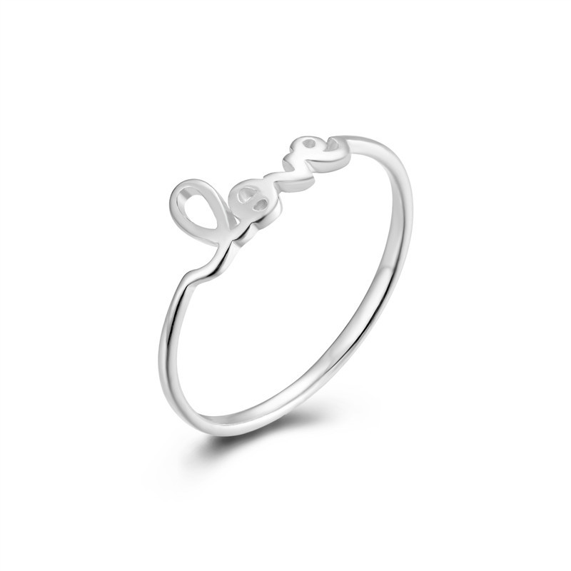 Temperament versatile LOVE ring jewelry Valentine's Day gifts titanium steel ring wholesale
Temperament versatile LOVE ring jewelry Valentine's Day gifts titanium steel ring wholesale