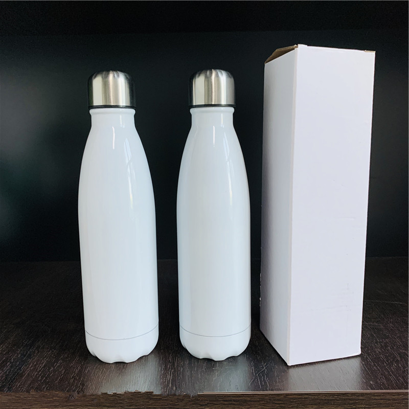 17oz Sublimation Cola Bottle 17oz Stainless Steel Cola Bottle Double Wall Vacuum Insulated Drinking Cup 500ml Outdoor Sport Water Bottles
17oz Sublimation Cola Bottle 17oz Stainless Steel Cola Bottle Double Wall Vacuum Insulated Drinking Cup 500ml Outdoor Sport Water Bottles