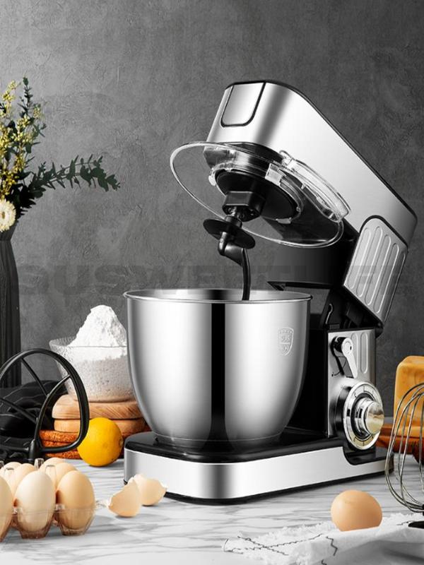 Bench-top whisk, electric household cook machine, dough mixer, whipped cream, stainless steel dough mixer
Bench-top whisk, electric household cook machine, dough mixer, whipped cream, stainless steel dough mixer