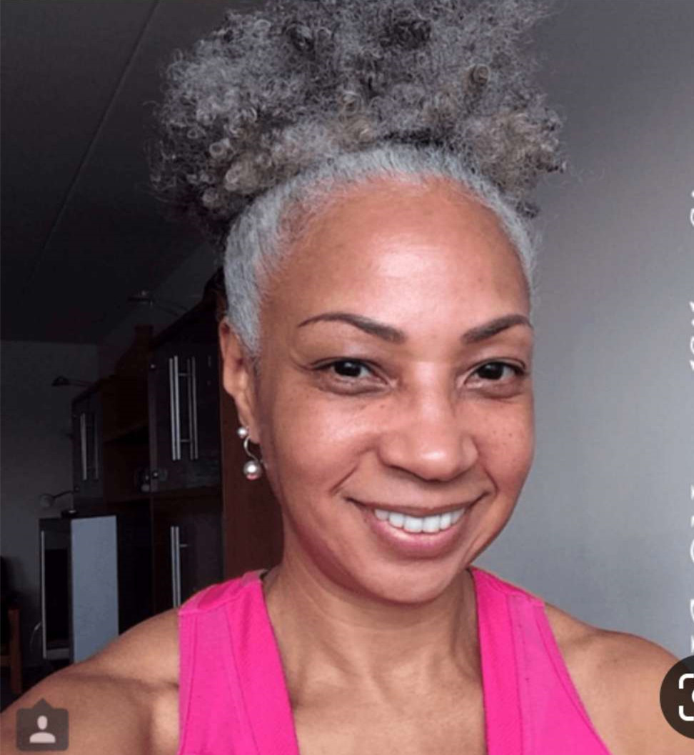 New hot Short high hair gray kinky weave ponytail salt and pepper silver grey afro puff drawstring ponytail hair extension 100g 120g