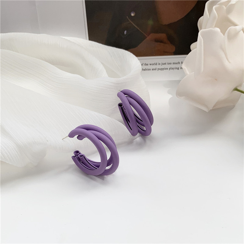 Earring Piercing Earrings Simple Womans Stud Round Fashion Ladies Simple Wedding Girls Kpop Purple Trendy Zinc Alloy Kolczyki
Earring Piercing Earrings Simple Womans Stud Round Fashion Ladies Simple Wedding Girls Kpop Purple Trendy Zinc Alloy Kolczyki