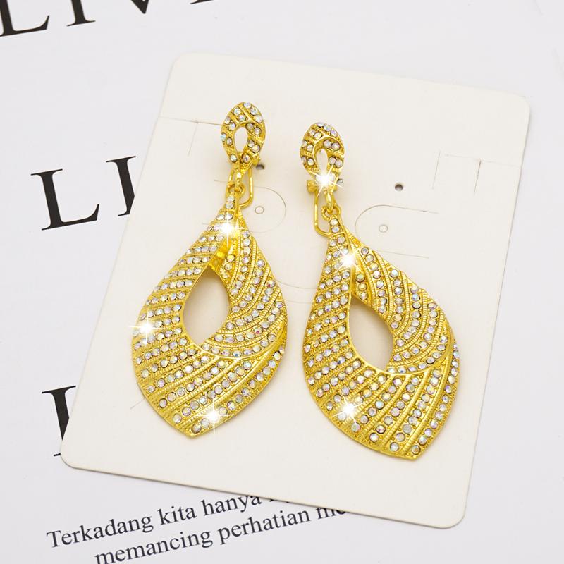 Women Crystal Dangle Earrings African Statement Vintage Rhinestone Gold Earrings Luxury Wedding Party Gift Jewelry
Women Crystal Dangle Earrings African Statement Vintage Rhinestone Gold Earrings Luxury Wedding Party Gift Jewelry