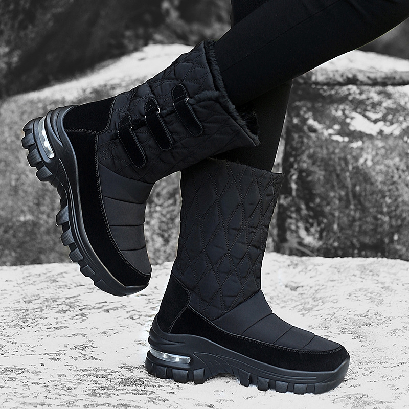 Vertvie Winter Women Boots High Quality Keep Warm Mid-Calf Snow Boots Women Ladies Chaussures Femme Botas Mujer, Black
Vertvie Winter Women Boots High Quality Keep Warm Mid-Calf Snow Boots Women Ladies Chaussures Femme Botas Mujer, Black