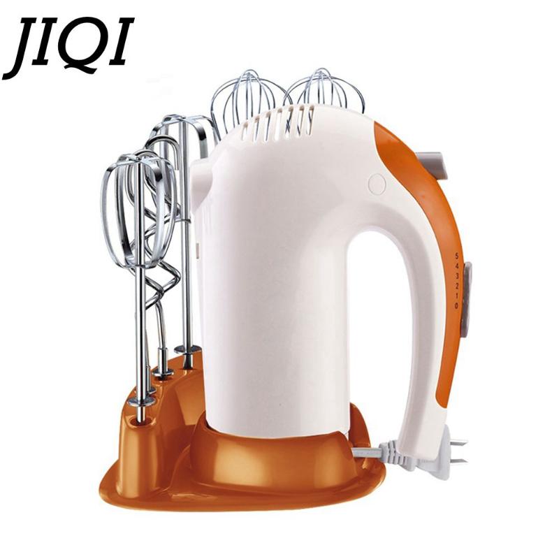 JIQI 5 Speed Handheld Dough Mixer Egg Beater Blender Multifunctional Processor 220V Electric Kitchen Mixer
JIQI 5 Speed Handheld Dough Mixer Egg Beater Blender Multifunctional Processor 220V Electric Kitchen Mixer