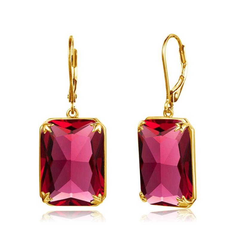 Szjinao Silver Earrings For Women Real 925 Sterling Silver Gold Color Ruby Drop Earrings Rectangle Trendy Fine Jewelry Handmade
Szjinao Silver Earrings For Women Real 925 Sterling Silver Gold Color Ruby Drop Earrings Rectangle Trendy Fine Jewelry Handmade