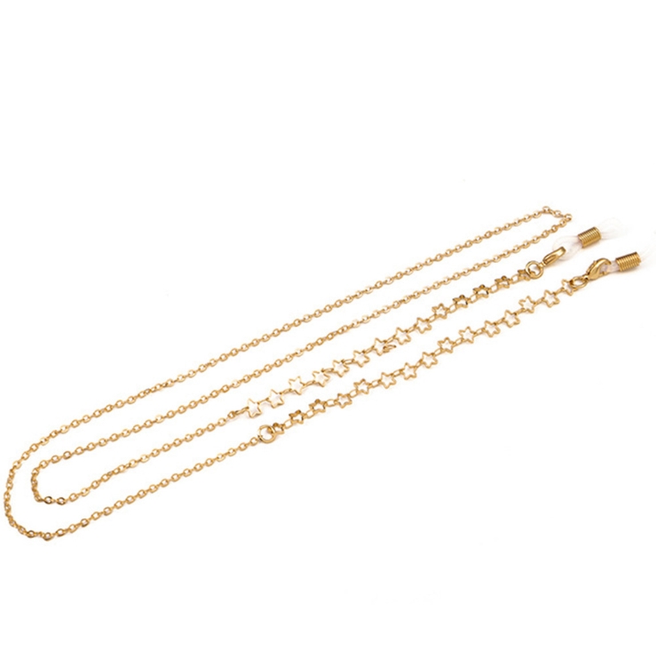 INS Style Gold Color Star Chain Cords Reading Glasses Chain Fashion Women Sunglasses Accessories Lanyard Hold Straps
INS Style Gold Color Star Chain Cords Reading Glasses Chain Fashion Women Sunglasses Accessories Lanyard Hold Straps