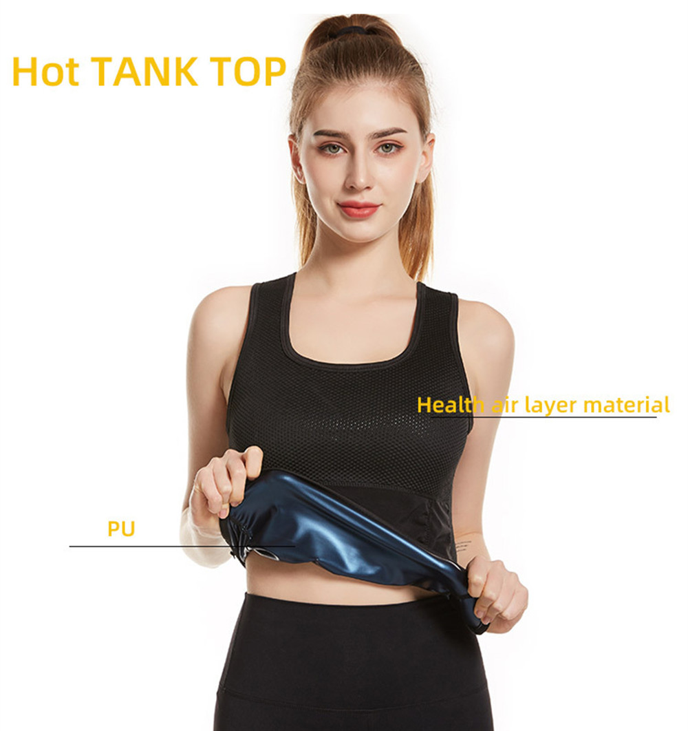 US Stock 4XL Plus Size Women PU Inner Elastic Waist Support Belt Reticulated Top Vest Back Sweat Belt Fitness Belt Waist Trainer Sport Tops, Black
US Stock 4XL Plus Size Women PU Inner Elastic Waist Support Belt Reticulated Top Vest Back Sweat Belt Fitness Belt Waist Trainer Sport Tops, Black