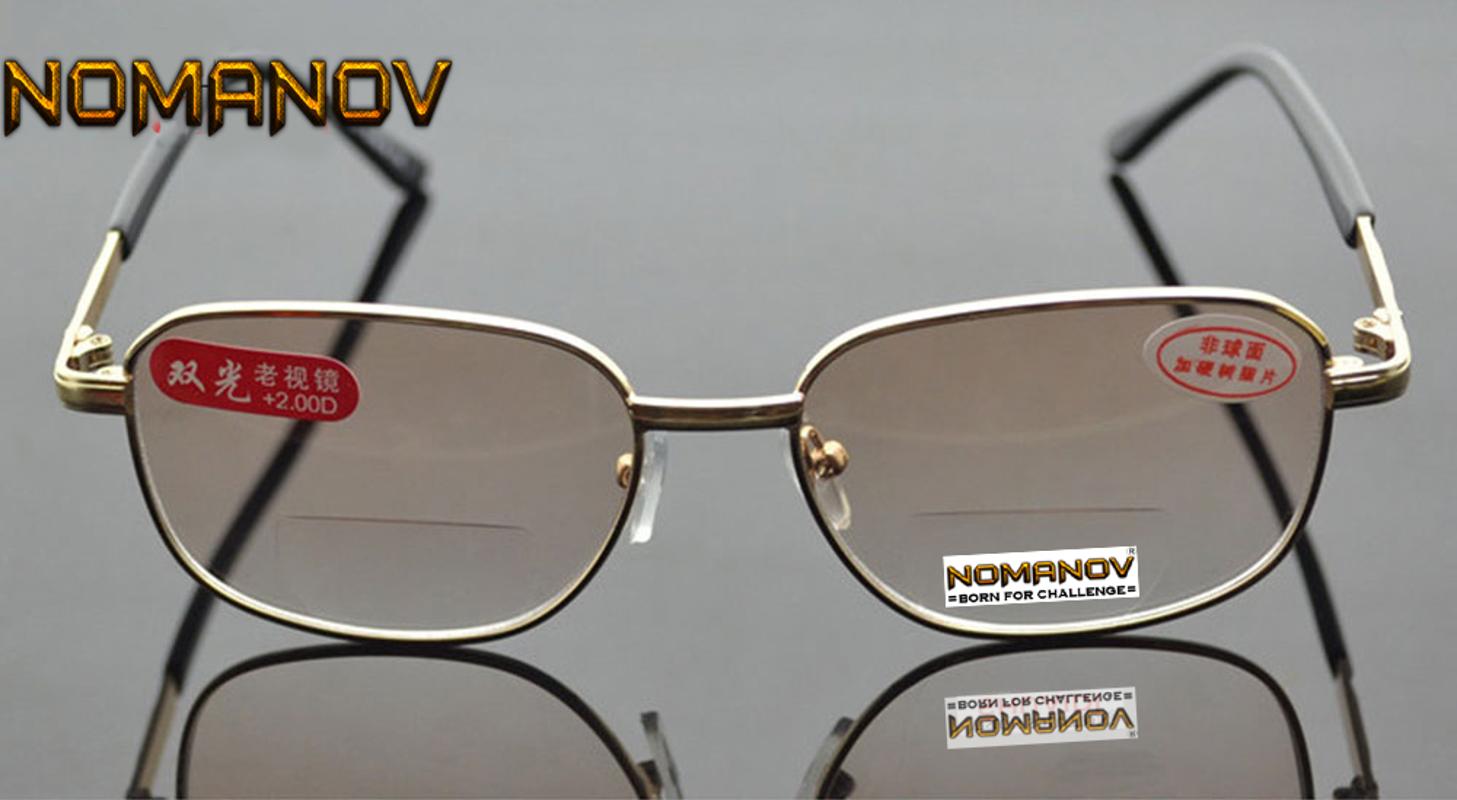 See Near Far Bifocal Reading Glasses Men Women Gold Frame Clear & Brown Lens Spectacles +1 +1.5 +2 +2.5 +3 +3.5 +4
See Near Far Bifocal Reading Glasses Men Women Gold Frame Clear & Brown Lens Spectacles +1 +1.5 +2 +2.5 +3 +3.5 +4