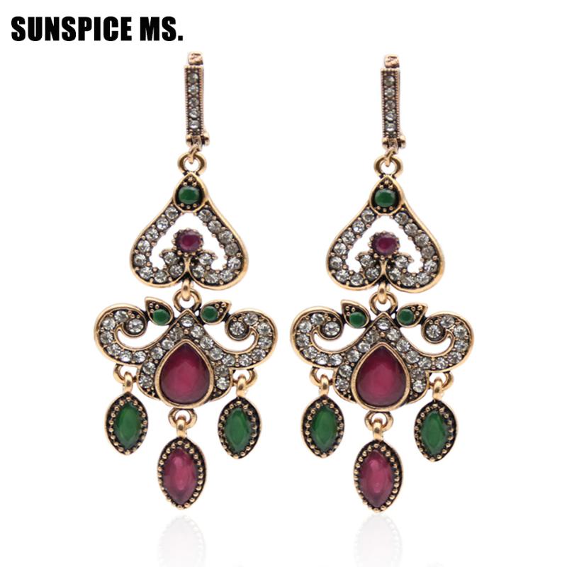 Luxury Arabesque Drop Earrings For Women Turkish Vintage Long Earring Antique Gold Color Color Resin Brincos Ethnic Pendientes
Luxury Arabesque Drop Earrings For Women Turkish Vintage Long Earring Antique Gold Color Color Resin Brincos Ethnic Pendientes