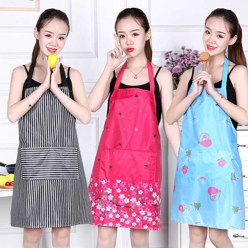 Kitchen simple apron Korean fashion waterproof and oil-proof female overalls cute cooking home custom logo printing
Kitchen simple apron Korean fashion waterproof and oil-proof female overalls cute cooking home custom logo printing