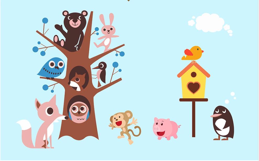 3d wallpaper custom photo mural Cartoon tree small animal children room background home decor living room wallpaper for walls 3 d, Non-woven wallpaper
3d wallpaper custom photo mural Cartoon tree small animal children room background home decor living room wallpaper for walls 3 d, Non-woven wallpaper