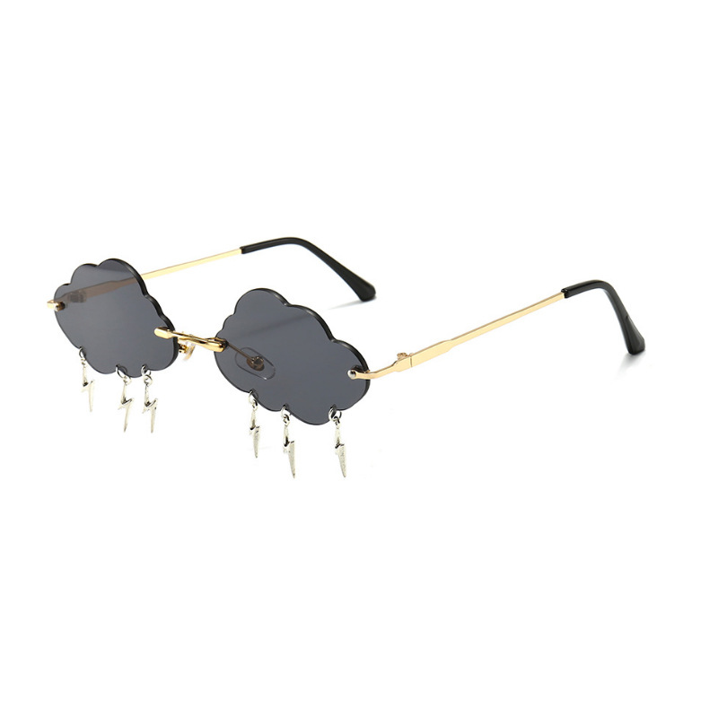 Fashion Rimless Sunglasses Women Vintage Clouds Tassel Steampunk Sunglasses Men Frameless Punk Glasses Shades UV400
Fashion Rimless Sunglasses Women Vintage Clouds Tassel Steampunk Sunglasses Men Frameless Punk Glasses Shades UV400