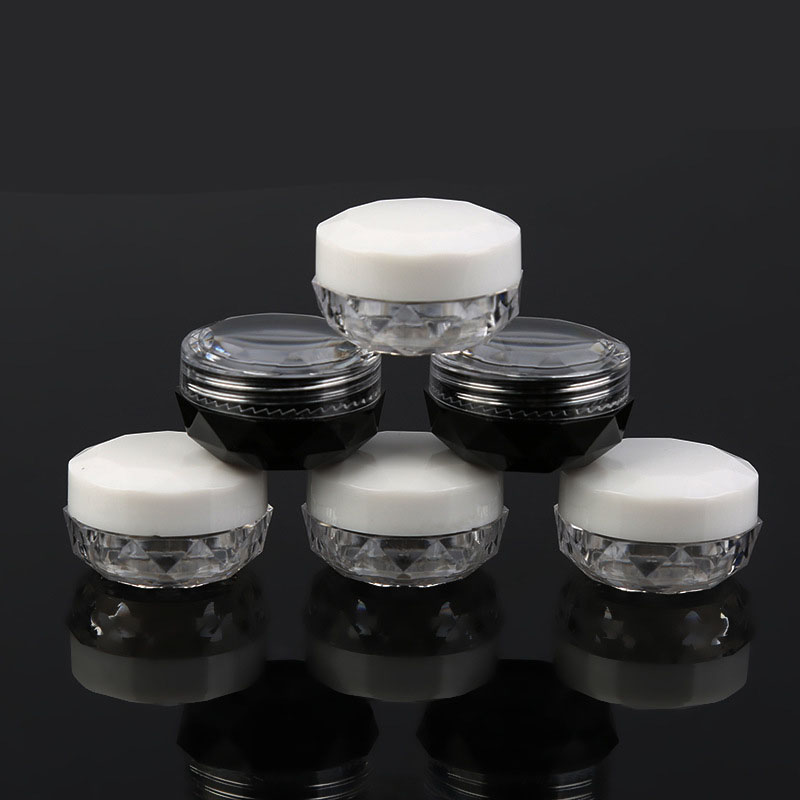 3ML 5G Diamond Shape Cream Box Acrylic Bottle Diamond Cream Nail Glitter Pots Makeup Packing Cream Jars Cosmetic Packaging
3ML 5G Diamond Shape Cream Box Acrylic Bottle Diamond Cream Nail Glitter Pots Makeup Packing Cream Jars Cosmetic Packaging