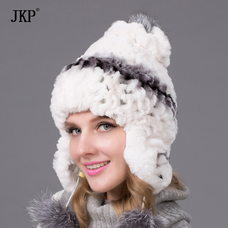 Women's warm autumn and winter fur woven hat ears and fur hat fashion hair ball knit female THY-08
Women's warm autumn and winter fur woven hat ears and fur hat fashion hair ball knit female THY-08