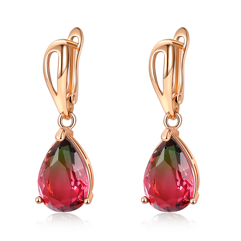 Double Fair Drop Earrings For Women Classic Iridescence Waterdrop + Cubic Zirconia Rose Gold Color Fashion Jewelry KBE167
Double Fair Drop Earrings For Women Classic Iridescence Waterdrop + Cubic Zirconia Rose Gold Color Fashion Jewelry KBE167