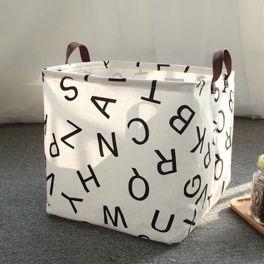 Clothing Storage Bucket 6 Styles Folding Laundry Basket Kids Toys Sundries Storage Barrel Foldable Laundry Organizer Holder Box