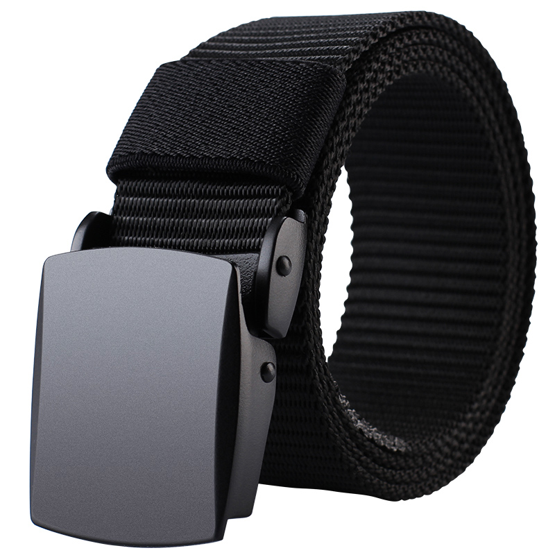 MILUOTA Tactical Belt Men Nylon Belt Outdoor Metal Automatic Buckle Canvas Belts for Men Length 43"-63, Black
MILUOTA Tactical Belt Men Nylon Belt Outdoor Metal Automatic Buckle Canvas Belts for Men Length 43"-63, Black