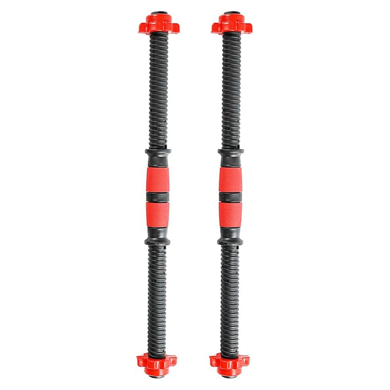SEWS-2Pcs 40cm Universal Dumbbell Bars Set Gym Barbells Strength Training Workout Dumbbell Accessories Fitness Equipment, Red
SEWS-2Pcs 40cm Universal Dumbbell Bars Set Gym Barbells Strength Training Workout Dumbbell Accessories Fitness Equipment, Red