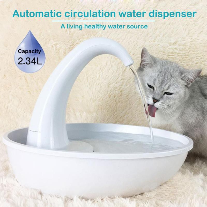Pet Cat Water Dispenser Automatic Circulation Feeding Water Flowing Fountain For Cat Dog Pet Dog Drinking Dispenser Bowl
Pet Cat Water Dispenser Automatic Circulation Feeding Water Flowing Fountain For Cat Dog Pet Dog Drinking Dispenser Bowl