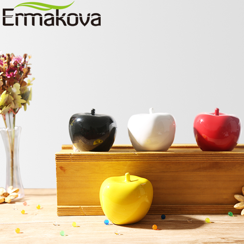 ERMAKOVA Ceramic Apple Figurine Modern Porcelain Apple Statue Christmas Birthday Gift Home Office Desktop Decoration
ERMAKOVA Ceramic Apple Figurine Modern Porcelain Apple Statue Christmas Birthday Gift Home Office Desktop Decoration