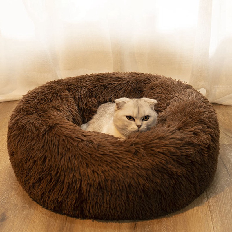 Comfortable Pet Dog Bed Cat Litter Kennel Plush Round Donut Dog Bed Warm Pad Pet Litter Pad Washable Cat and Cushion, H02
Comfortable Pet Dog Bed Cat Litter Kennel Plush Round Donut Dog Bed Warm Pad Pet Litter Pad Washable Cat and Cushion, H02