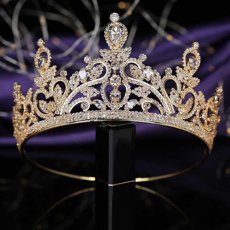 Tiaras and Crown HADIYANA Gergous Women Wedding Party Hair Accessorie Headband BC3647 Accesorios para el cabello Princesa
Tiaras and Crown HADIYANA Gergous Women Wedding Party Hair Accessorie Headband BC3647 Accesorios para el cabello Princesa