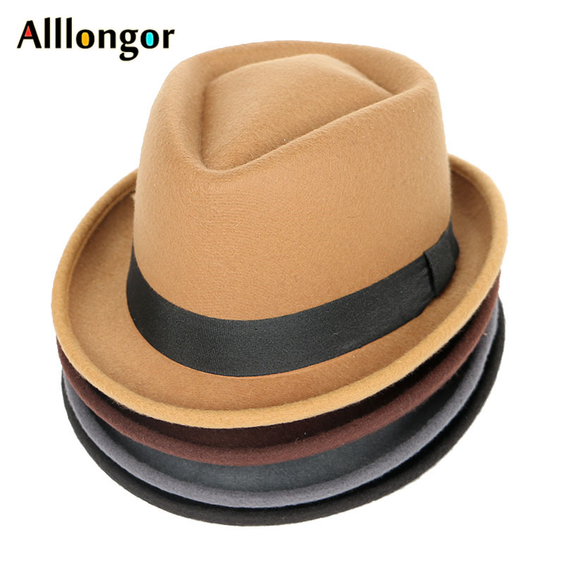fashion Autumn 2020 Winter Fedoras Women Wool Fedora Hat Men Jazz Panama Solid Black Vintage Trilby Hat Felt Top caps
fashion Autumn 2020 Winter Fedoras Women Wool Fedora Hat Men Jazz Panama Solid Black Vintage Trilby Hat Felt Top caps