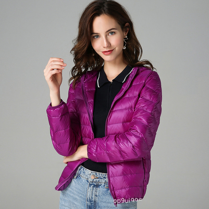 8XL Winter Women Ultralight Thin Down Jacket White Duck Down Hooded Jackets Long Sleeve Warm Coat Parka Female Portable Outwear, Rose red stand
8XL Winter Women Ultralight Thin Down Jacket White Duck Down Hooded Jackets Long Sleeve Warm Coat Parka Female Portable Outwear, Rose red stand