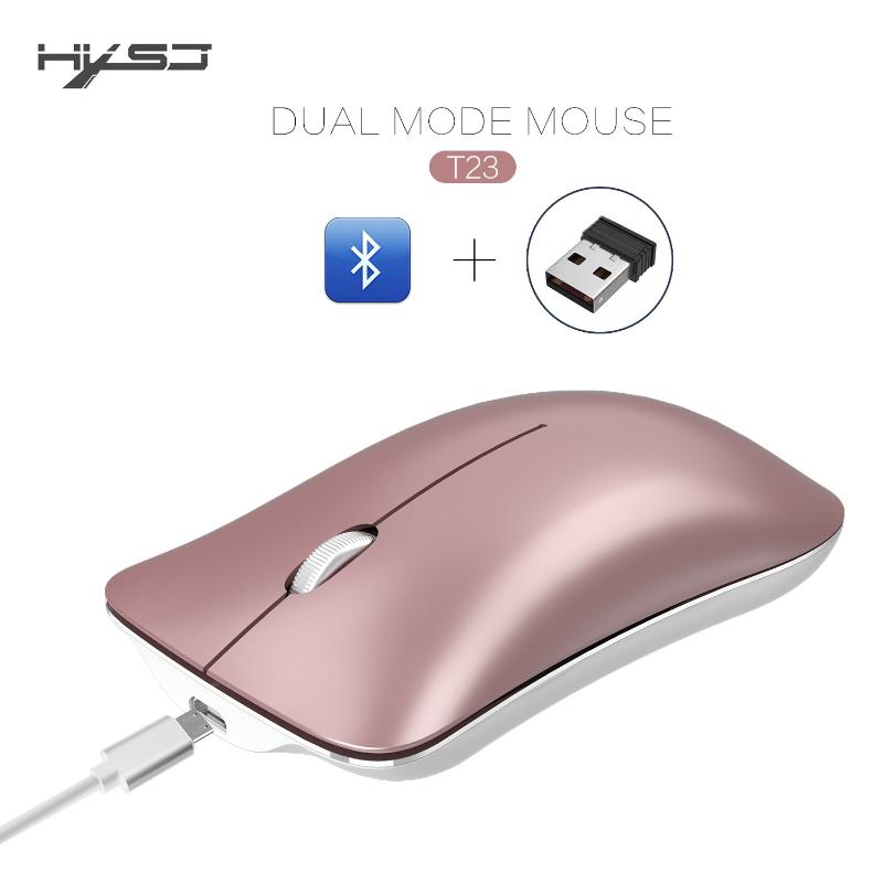 Rechargeable Wireless BT4.0 USB Dual Mode Gaming Mouse Mice Portable Ergonomic Computer Silent PC Laptop Mouse
Rechargeable Wireless BT4.0 USB Dual Mode Gaming Mouse Mice Portable Ergonomic Computer Silent PC Laptop Mouse