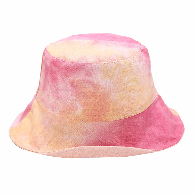 Summer Colorful Tie Dye Cotton Bucket Hats Outdoor Travel Double Wearing Sun Hats Women Simple Stylish Foldable Leisure
Summer Colorful Tie Dye Cotton Bucket Hats Outdoor Travel Double Wearing Sun Hats Women Simple Stylish Foldable Leisure