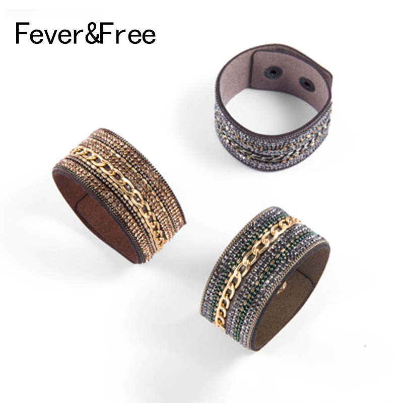 Fever&Free 2020 New Arrival Retro Wrap Cuff Bracelets Rhinestone Crystal Tension Mount Charm Bangles&Bracelets For Women Jewelry
Fever&Free 2020 New Arrival Retro Wrap Cuff Bracelets Rhinestone Crystal Tension Mount Charm Bangles&Bracelets For Women Jewelry