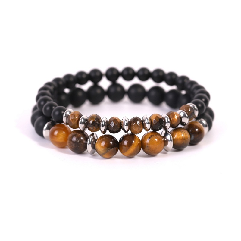 Natural Stone Tiger Eye Spectrolite 6mm 8mm Beads Tassel Strand Bracelet Set Men or Women Bracelet Jewelry Wholesale TR560
Natural Stone Tiger Eye Spectrolite 6mm 8mm Beads Tassel Strand Bracelet Set Men or Women Bracelet Jewelry Wholesale TR560