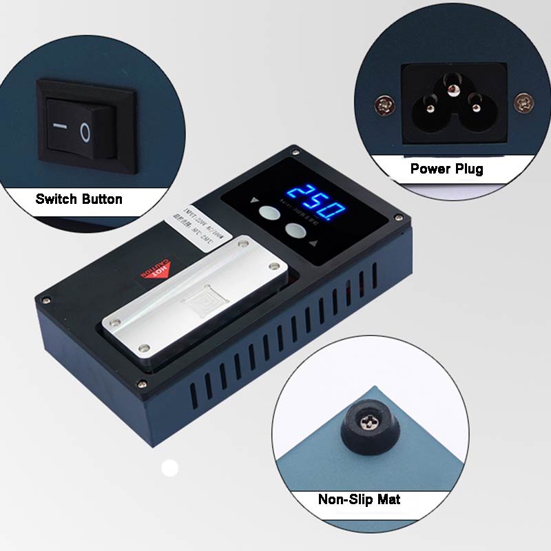 Newest X Middle Frame Screen Bezel Dismantle Separate Machine Heating Plate for LCD Frame Separate Glue Remove machine
Newest X Middle Frame Screen Bezel Dismantle Separate Machine Heating Plate for LCD Frame Separate Glue Remove machine