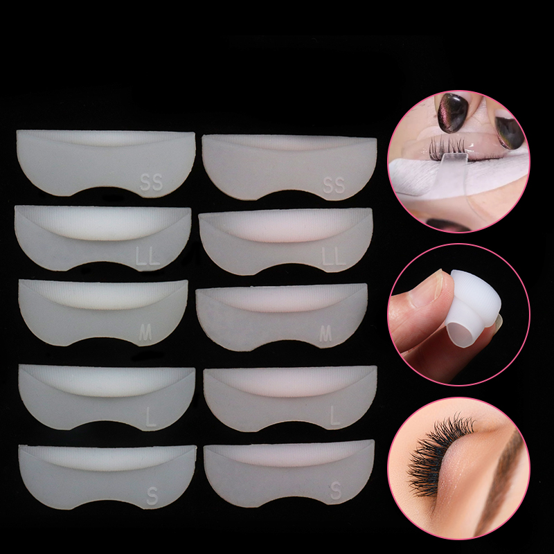 5pairs Silicone 3D Eyelash Curler Eyelash Perm Pad Recycling Lashes Rods Shield lifting Applicator Tools Makeup Accessories
5pairs Silicone 3D Eyelash Curler Eyelash Perm Pad Recycling Lashes Rods Shield lifting Applicator Tools Makeup Accessories