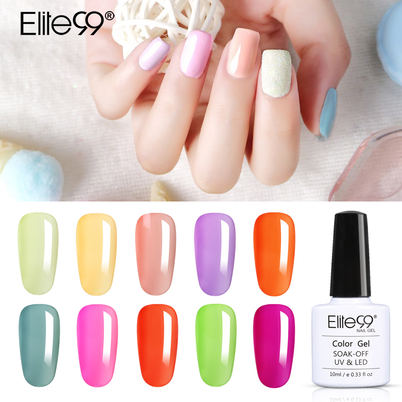 Elite99 10ml Macaron Color Gel For Nail Art Soak Off Base Gel Top Coat UV Polish Manicure Long Lasting Nail Varnish
Elite99 10ml Macaron Color Gel For Nail Art Soak Off Base Gel Top Coat UV Polish Manicure Long Lasting Nail Varnish