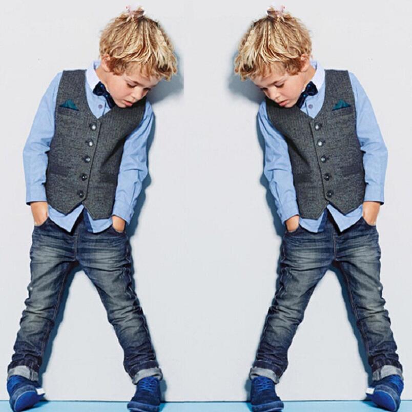 Handsome Boys Denim Clothing Sets Spring Kids Clothes Brands Three Piece Shirt+Vest+Jeans Handsome Conjunto Menino, Picture
Handsome Boys Denim Clothing Sets Spring Kids Clothes Brands Three Piece Shirt+Vest+Jeans Handsome Conjunto Menino, Picture