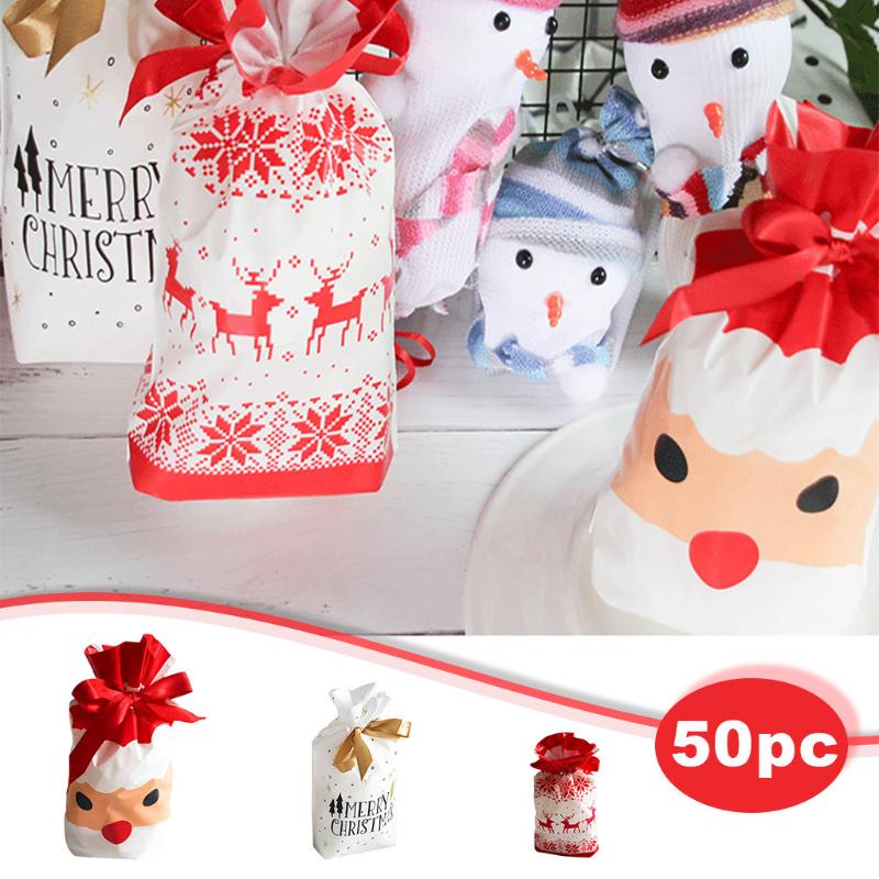 50 pieces of Drawstring Christmas Gift Bags Christmas Pattern Candy Bag Snow Sweet Snowman Deer Plastic Drawstring Gift Bag #9.8
50 pieces of Drawstring Christmas Gift Bags Christmas Pattern Candy Bag Snow Sweet Snowman Deer Plastic Drawstring Gift Bag #9.8