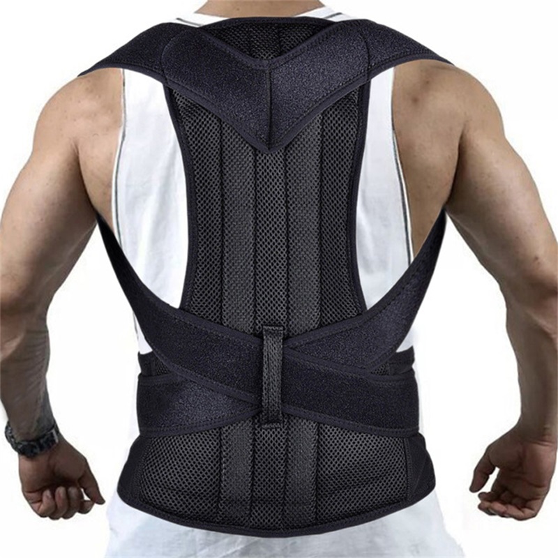 Back Support 2021 Black Posture Corrector Scoliosis Brace Spine Corset Belt Shoulder Therapy Poor Correction Men
Back Support 2021 Black Posture Corrector Scoliosis Brace Spine Corset Belt Shoulder Therapy Poor Correction Men
