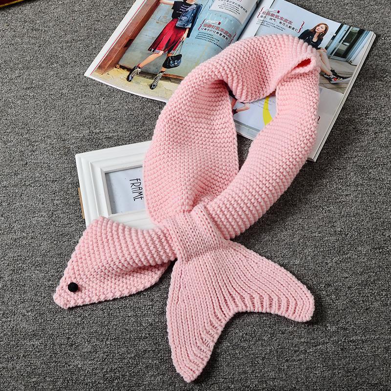 Children's knitted winter cashmere warm comfortable solid color keep warm scarf boys girls universal Fish tail shape cute scarf
Children's knitted winter cashmere warm comfortable solid color keep warm scarf boys girls universal Fish tail shape cute scarf