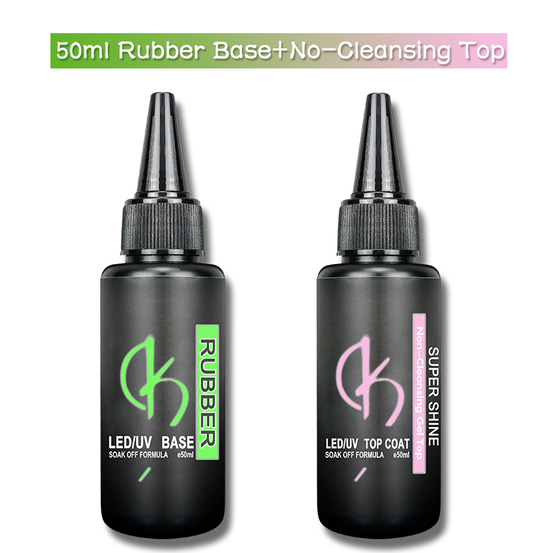 High Capacity 50ml Gel Nail Polish Base and Top Coat Semi Permanent Nail Primer Manicure Rubber Base for Gel Varnish Hybrid Lac
High Capacity 50ml Gel Nail Polish Base and Top Coat Semi Permanent Nail Primer Manicure Rubber Base for Gel Varnish Hybrid Lac