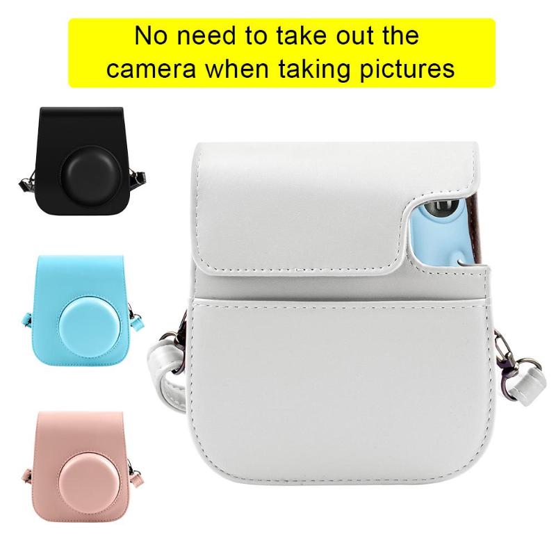 Portable Camera Bag Leather Package for Instax Mini 11 Camera Professional Bag Cute PU Shoulder Messenger Case
Portable Camera Bag Leather Package for Instax Mini 11 Camera Professional Bag Cute PU Shoulder Messenger Case