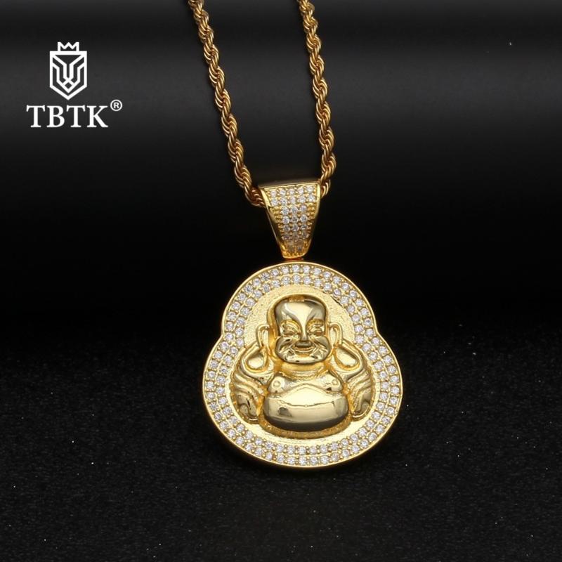 TBTK Chinese God Pendant Gold Long Necklace Buddhism Buddha Pendant Micro-inlaid Sparkling Zirconia Stone Figure Chinese Style
TBTK Chinese God Pendant Gold Long Necklace Buddhism Buddha Pendant Micro-inlaid Sparkling Zirconia Stone Figure Chinese Style