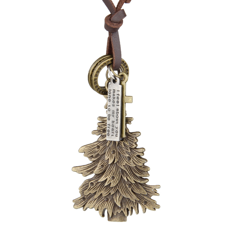 NIUYITID Vintage Tree Pendant Necklace For Men Retro Chain Leather Jewelry Boys Necklaces Friendship collares hombre
NIUYITID Vintage Tree Pendant Necklace For Men Retro Chain Leather Jewelry Boys Necklaces Friendship collares hombre