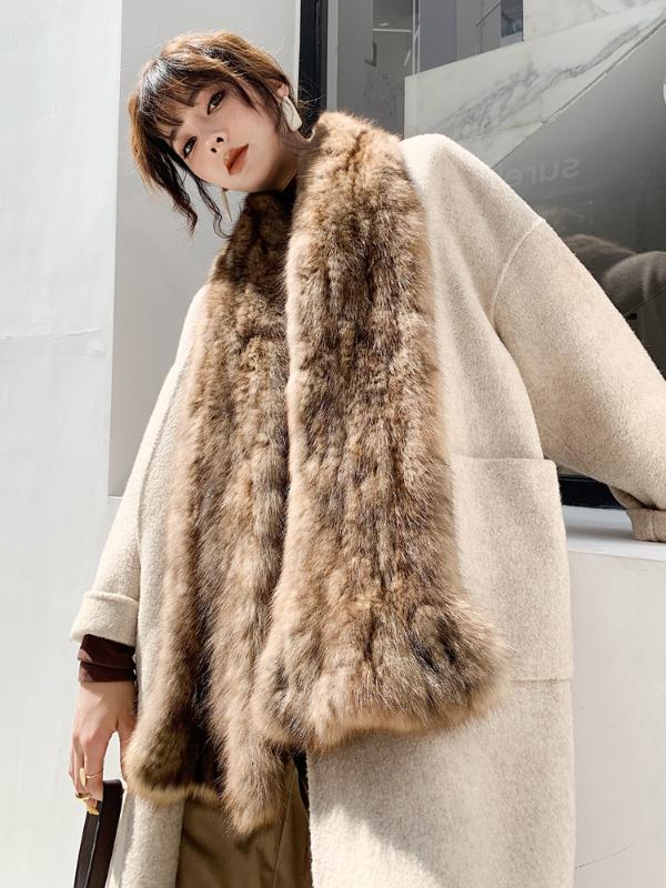 Sable Scarf mink series women's scarf women's fur collar Winter new style fashion Size:170*15cm
Sable Scarf mink series women's scarf women's fur collar Winter new style fashion Size:170*15cm