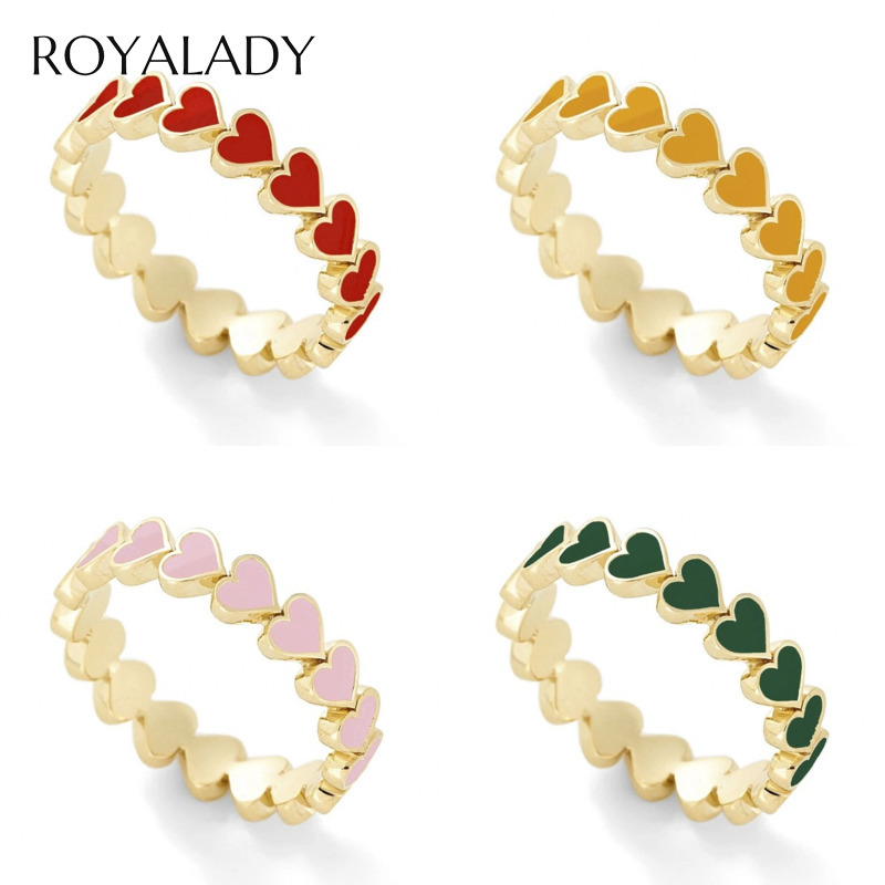 Fashion Simple Heart Surround Stack Rings For Women Boho Red Green Blue Engagement Wedding Finger Rings Female Gift
Fashion Simple Heart Surround Stack Rings For Women Boho Red Green Blue Engagement Wedding Finger Rings Female Gift