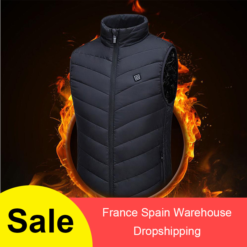Winter Men Women Outdoor USB Infrared Heating Vest Control Temperature Outdoor Camping Hiking Golf Warm Jacket Hiking Riding, Black
Winter Men Women Outdoor USB Infrared Heating Vest Control Temperature Outdoor Camping Hiking Golf Warm Jacket Hiking Riding, Black