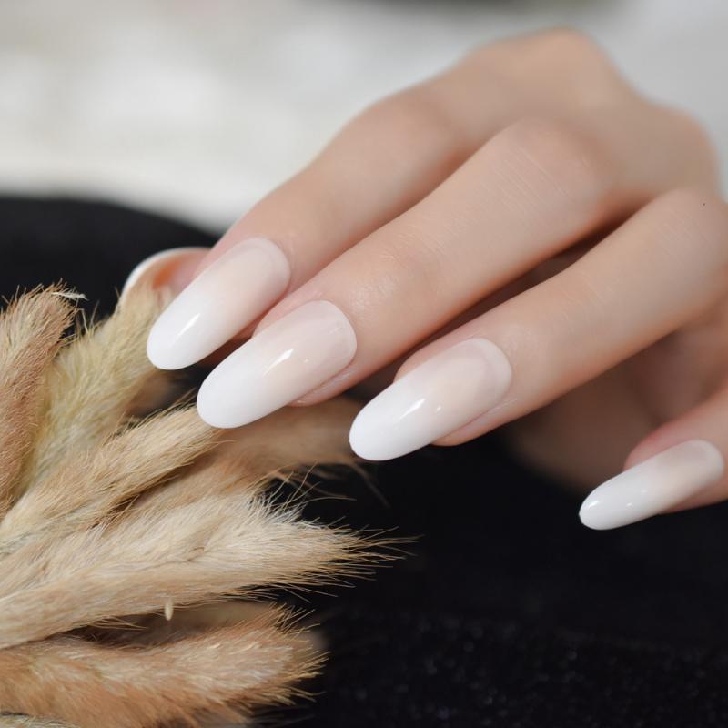 Milk White Long New Arrive Nail Tips Pure Color Simple Salon Acrylic Fake Nails Natural Oval Full Cover 10 Sizes Tips Nail, L5009
Milk White Long New Arrive Nail Tips Pure Color Simple Salon Acrylic Fake Nails Natural Oval Full Cover 10 Sizes Tips Nail, L5009