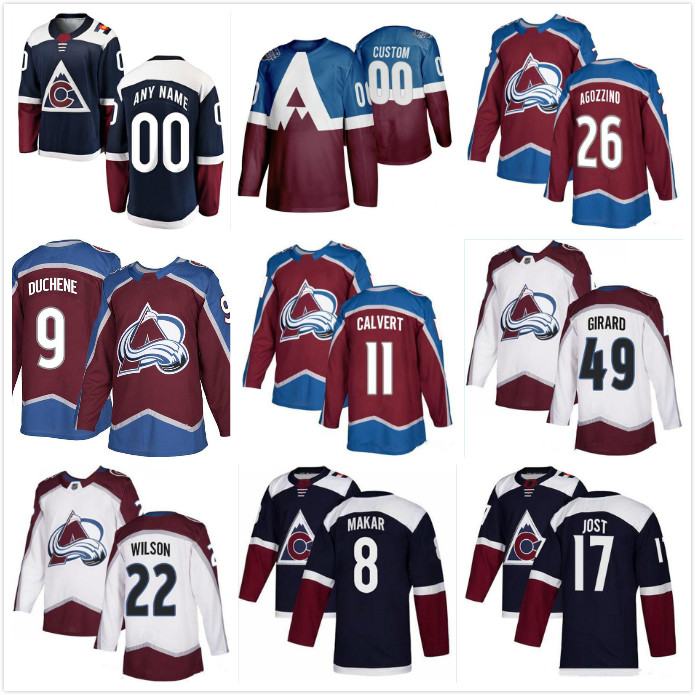 Custom Men's Kids Women's Colorado Avalanche jerseys 8 MAKAR 49 GIRARD 19 SAKIC 21 FORSBERG JOST Customize any number any name hockey jersey, Black;red
Custom Men's Kids Women's Colorado Avalanche jerseys 8 MAKAR 49 GIRARD 19 SAKIC 21 FORSBERG JOST Customize any number any name hockey jersey, Black;red